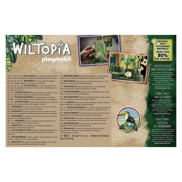 Playmobil Wiltopia Rainforest Nightlight Playset Carousel 6