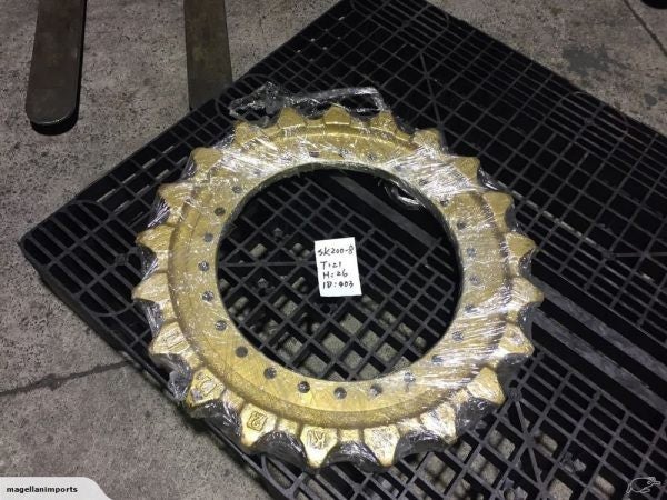 Sprocket for Kobelco SK200-8 / 210-8 / E215BJ part no: YN51D01003P1 26h 21t 403 Carousel 1