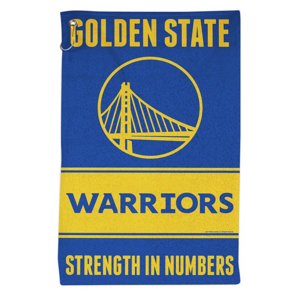 WINCRAFT Officially Licensed NBA Sports Towel - Golden State Warriors Carousel 1