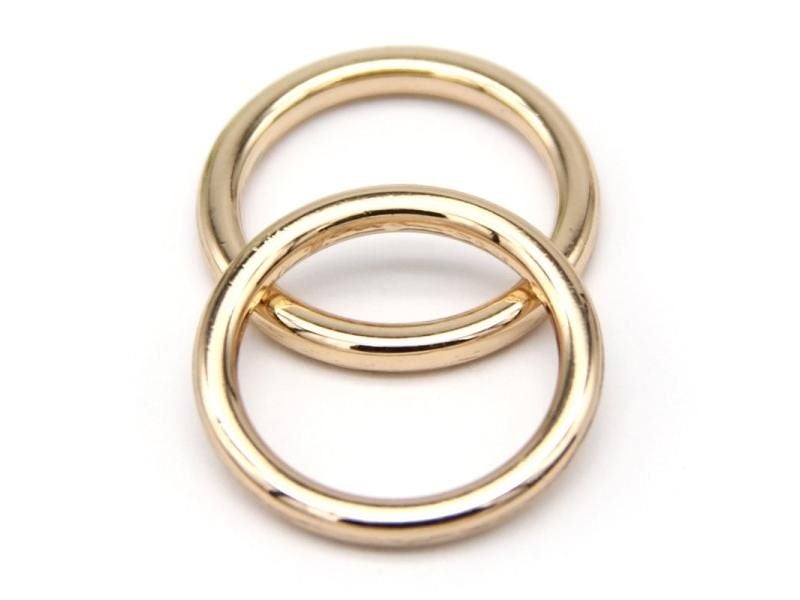 HENGC Large Round Metal O Ring Buckles Clasp Web For Leather Belt Shoes Bags Carousel 1