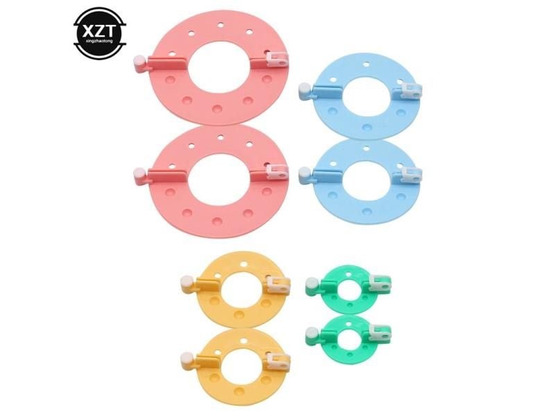 8 Pcs Set High Quality Pompom Maker Kit For Different Sizes Plush Balls Carousel 1