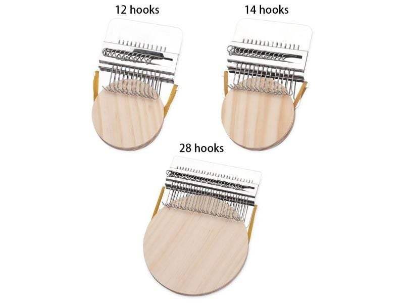 Textile Tool Mending Jeans With Speedweve Weave Loom Carousel 2