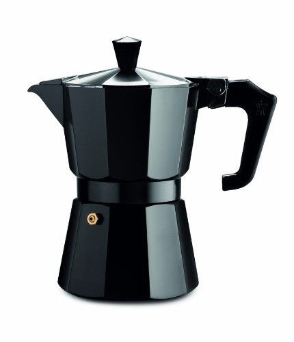 Pezzetti Black Italexpress Aluminium Coffee Maker 1C Carousel 1