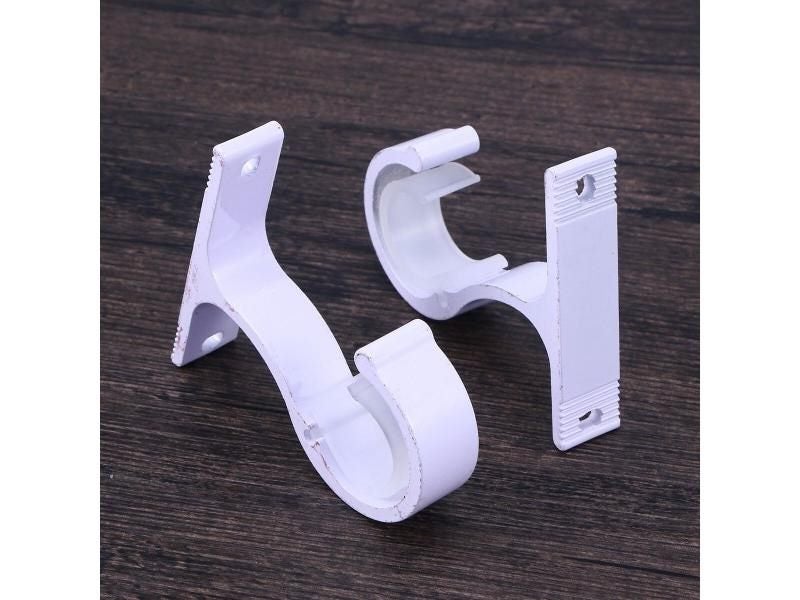 Curtain Rod Bracket Hooks Brackets Ceiling Holders Double Rods Window Holder Carousel 1