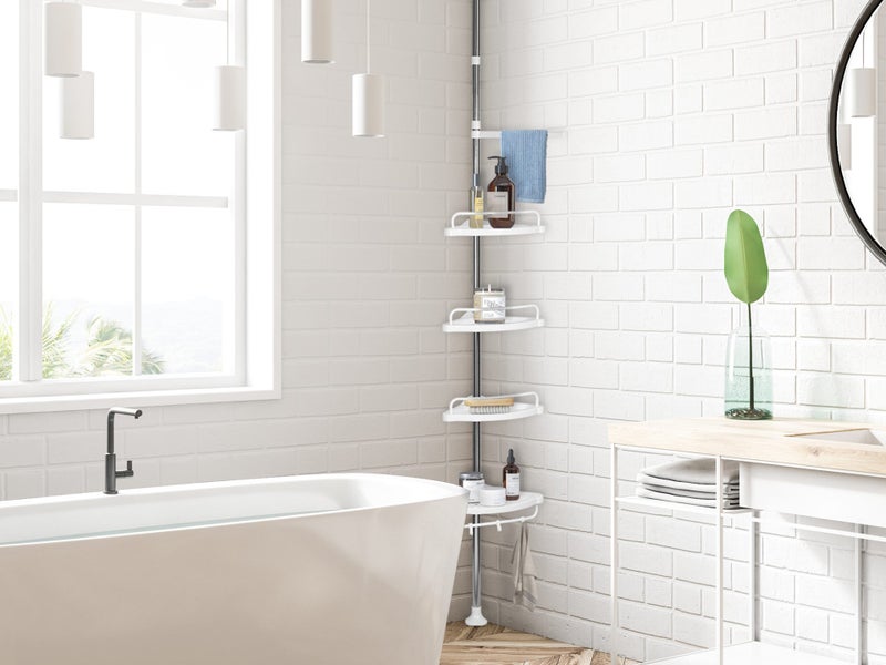 Bathroom Shelf Shower Caddy Carousel 1