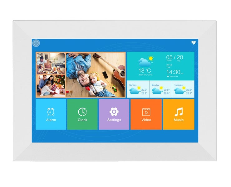 10.1" WiFi Digital Photo Frame Mobile APP 16GB Memory Touch Screen Multimedia... Carousel 2