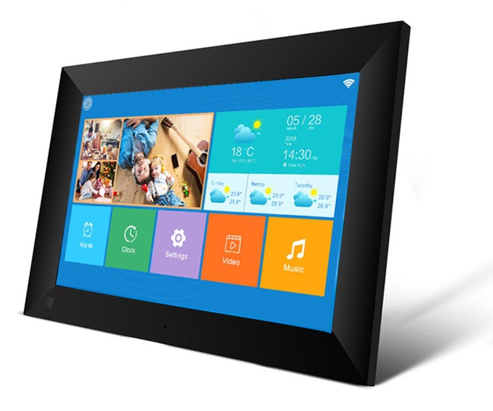 10.1" WiFi Digital Photo Frame Mobile APP 16GB Memory Touch Screen Multimedia... Carousel 1