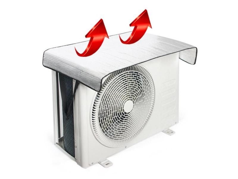 Outdoor Rainproof Air Conditioning Cover Air Conditioner Waterproof Dust Cover Carousel 1