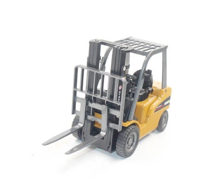 Die-cast Forklift , HUINA 1:50, Die-cast Metal Forklift Model Carousel 10
