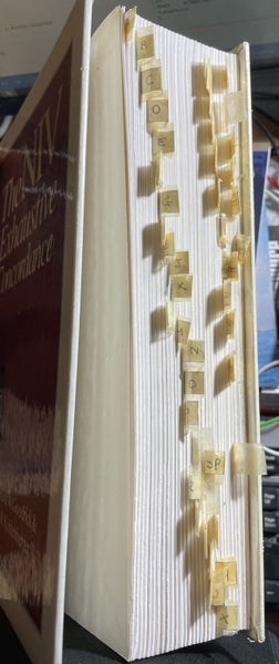 The Niv Exhaustive Concordance Carousel 2