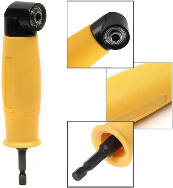 90 Degree Corner Electric Screwdriver Socket Adapter Right Angle Attachment Carousel 2