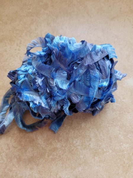 blue polyester yarn Carousel 1