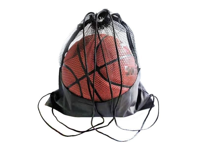 Portable Basketball Cover Mesh Bag Football Soccer Storage Backpack Outdoor Carousel 1