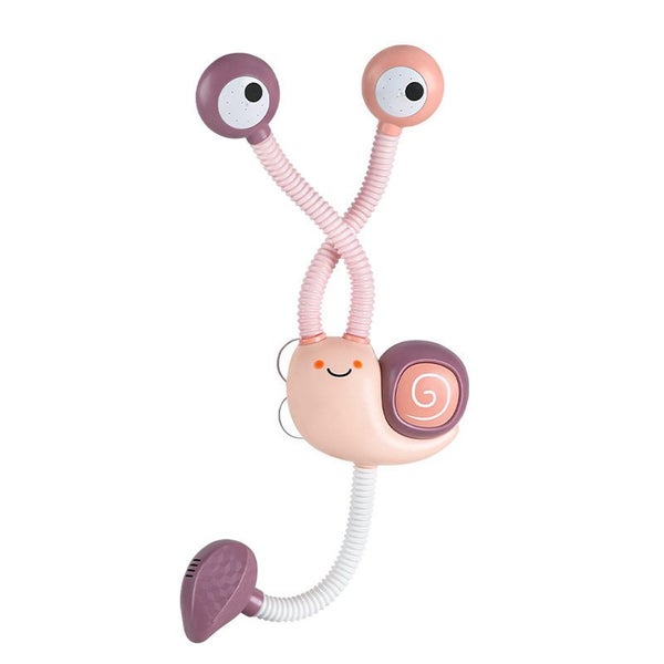 Toddler Bath Toys Electric Shower Snail Double Sprinkler -Battery /Purple Carousel 1
