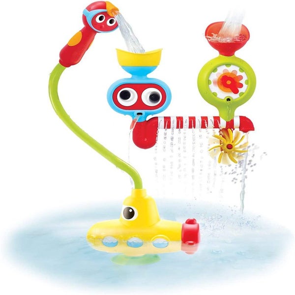 Kids Bath Toy Submarine Spray Station Water Pump with Hand Shower Carousel 1