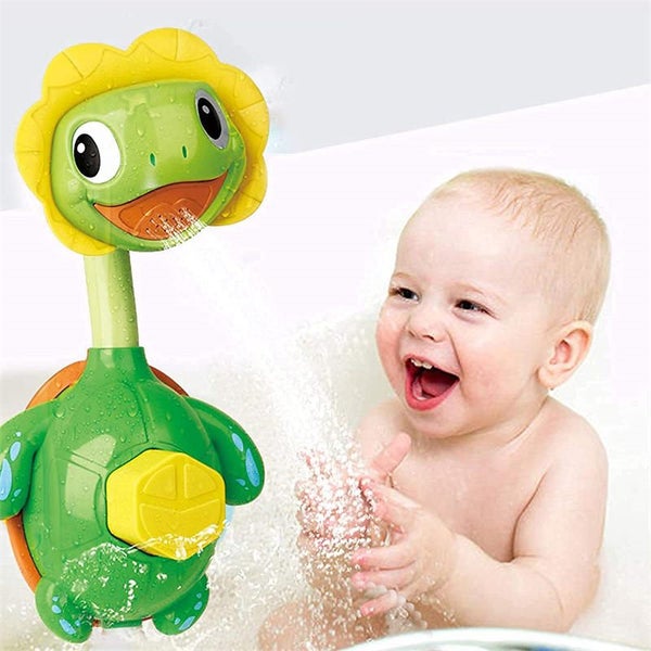 Baby Bath Toys Turtle Hand Shower Carousel 5