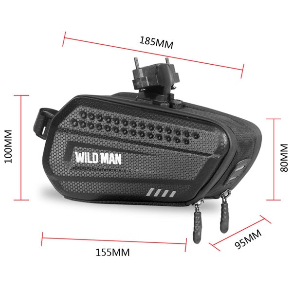 WILD MAN Waterproof Saddle Bag Carousel 7