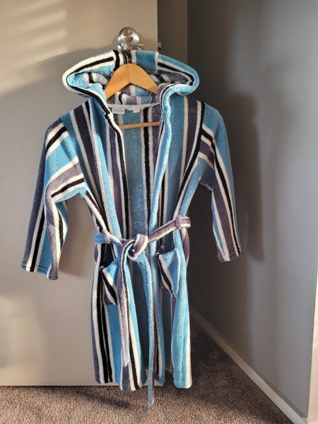 Pumpkin Patch Bathrobe with a hood and pockets Carousel 1