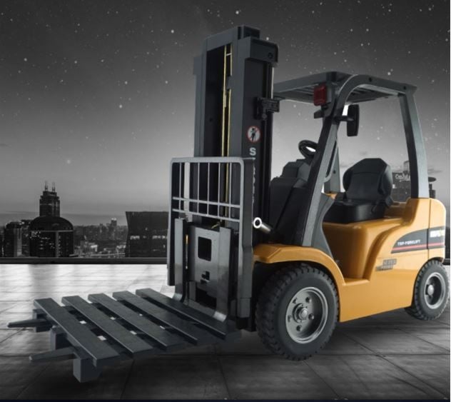 RC Alloy Forklift, HUINA 1577, 1:10, 2.4G, Rechargeable Carousel 1