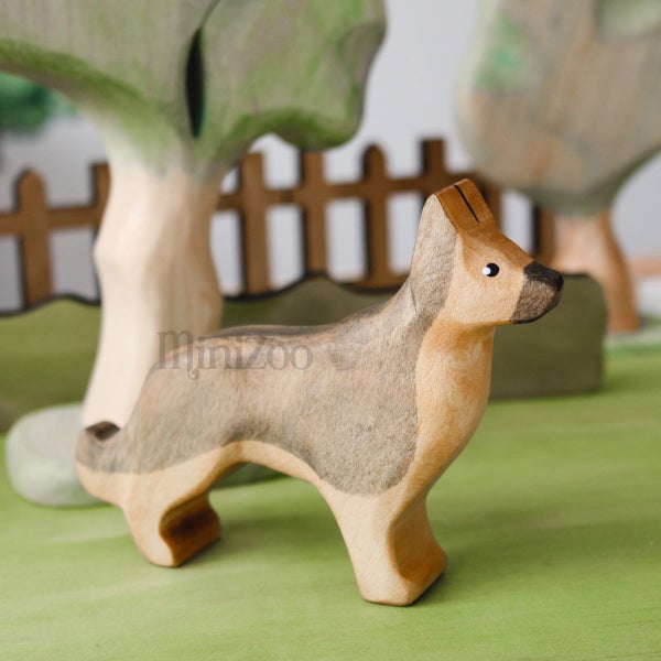 NOM Handcrafted German Shepherd Carousel 2