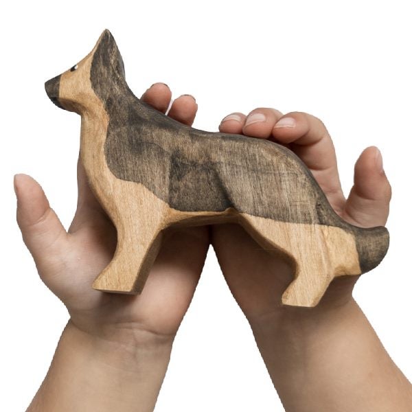 NOM Handcrafted German Shepherd Carousel 4