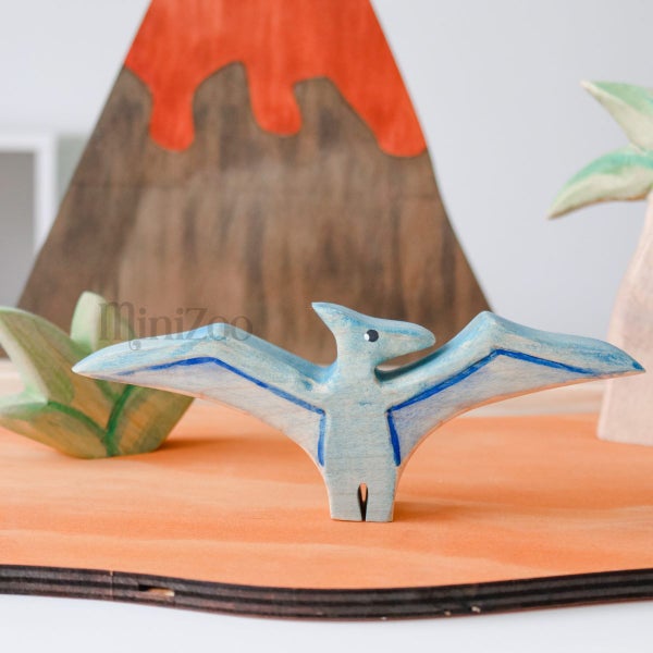 NOM Handcrafted Pterodactyl Vibrant Carousel 2