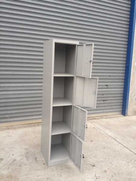 Industrial 4 Door Locker Assembled Carousel 2
