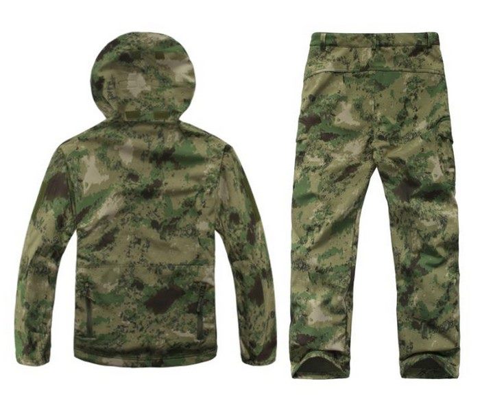 Waterproof Tactical A-TACS FG Jacket & Pants Combo - Choose size as listed below Carousel 2