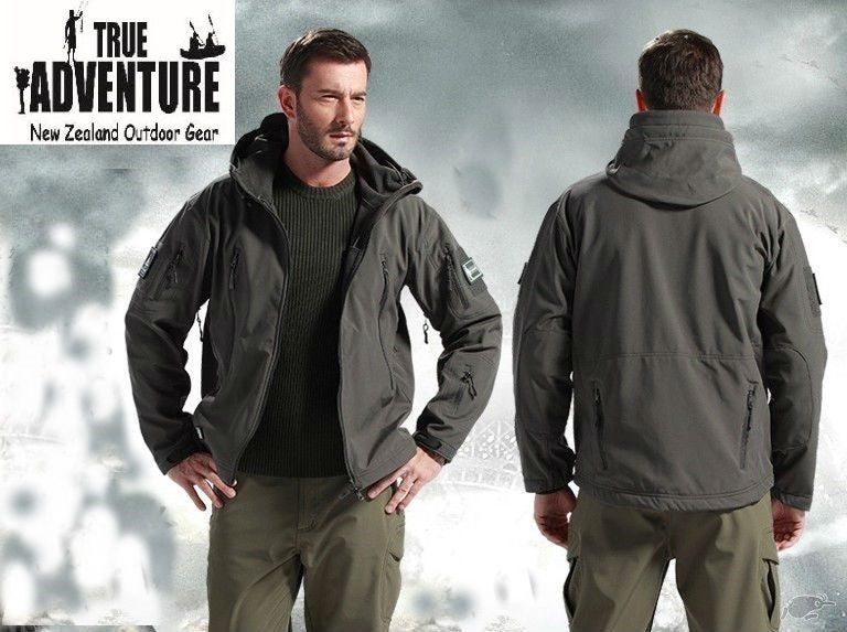 Waterproof Softshell Tactical OPS Jacket - Grey - Choose size Carousel 1