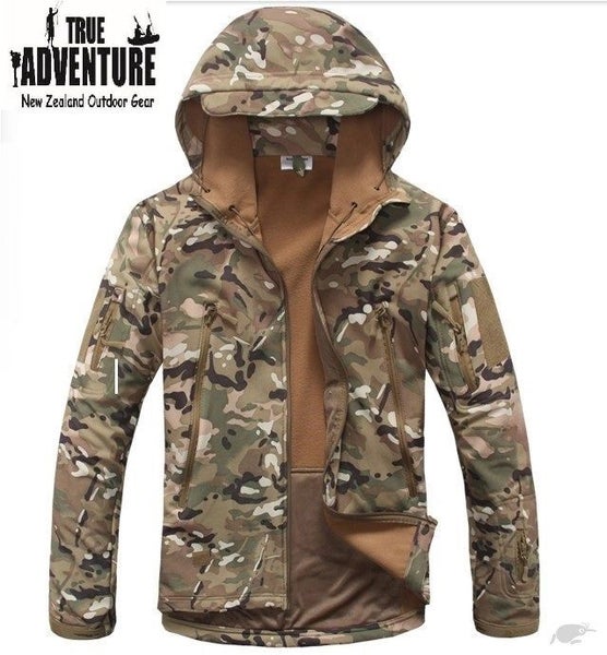 Waterproof fully fleece lined CP camo jacket - Choose size - HOT deal Carousel 1