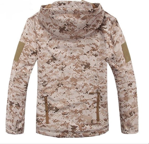 Waterproof Desert digital camo jacket - choose size as listed below Carousel 2