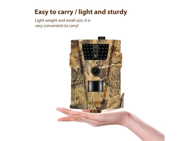 Mini Hunting Camera 12MP Wild Trail Camera Infrared Night Vision Outdoor Motion Carousel 1