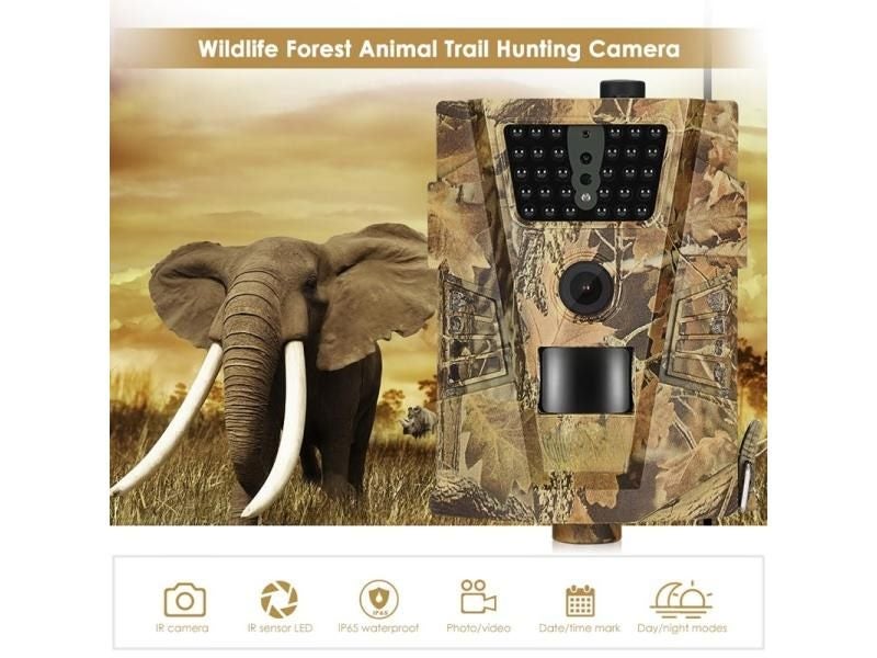 Mini Hunting Camera 12MP Wild Trail Camera Infrared Night Vision Outdoor Motion Carousel 2