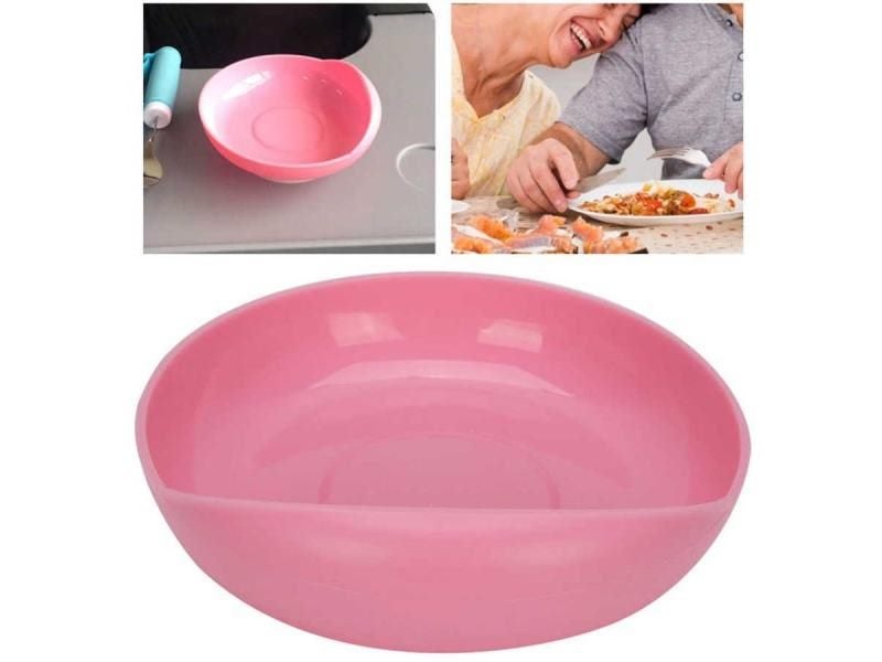 Elderly Care Spill-Proof Plate With Suction Cup Base Disabled Non-Slip Carousel 1
