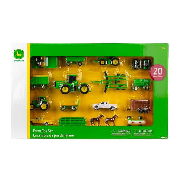 20pc 1:64 John Deere Vehicle Farm Kids Children Play Toy Value Set Assort 5+ Carousel 2
