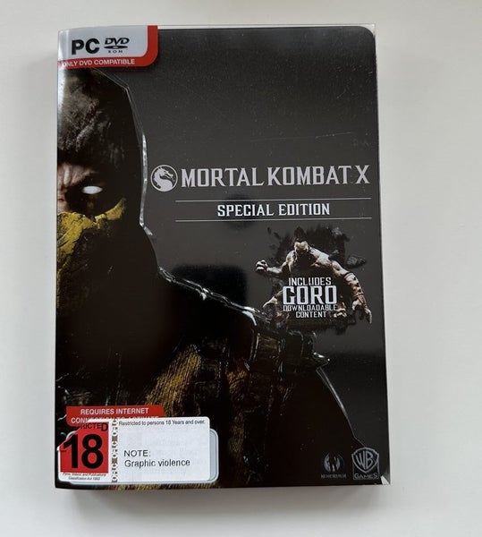 Mortal Kombat X Special Edition Steel book- PC (Case only) Carousel 1