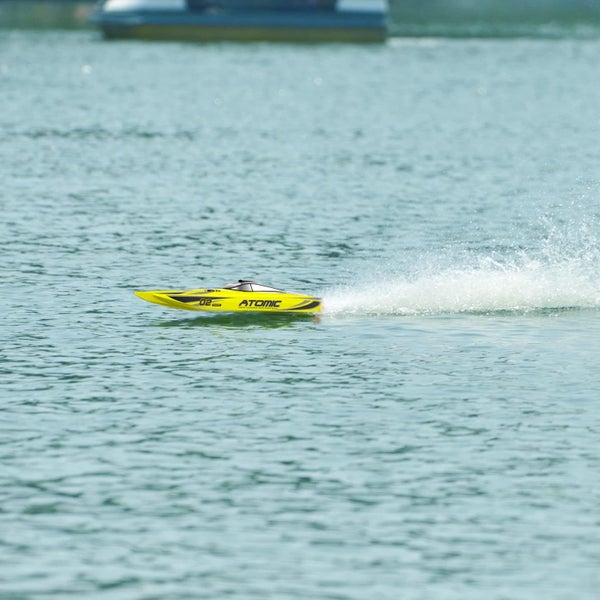 2.4GHz 60km/h High Speed Remote Control Boat Toy Low Battery Alarm Carousel 7