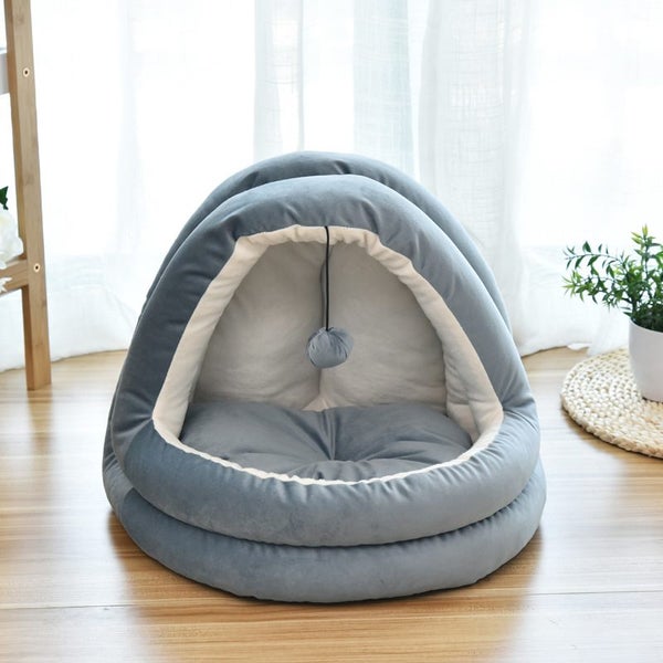 NEW Pet Dog Cat Tent House Kennel Extra Warm Nest NEW Carousel 2