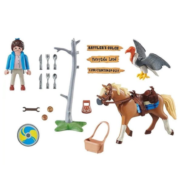 Playmobil Marla With Horse Carousel 3