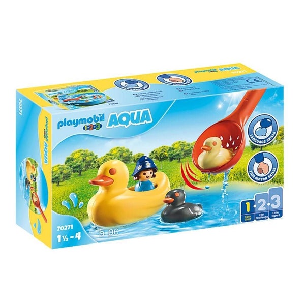 Playmobil 1.2.3 Duck Family Carousel 1