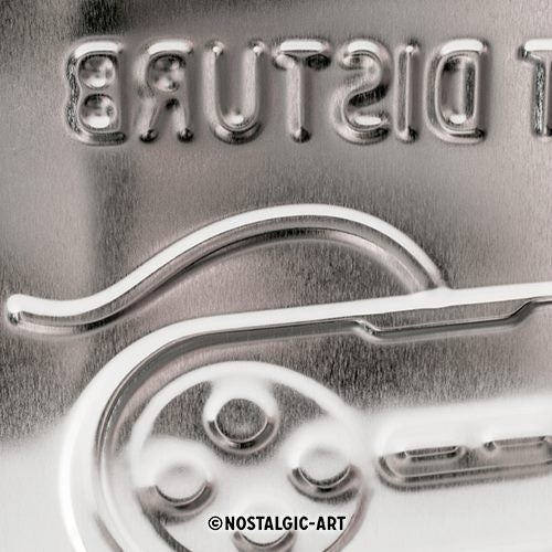 Nostalgic Art 20x30cm Medium Metal Wall Hanging Sign Gaming in Progress Decor Carousel 3