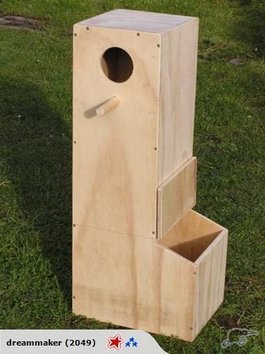 Ringneck parrot nesting box (free shipping) Carousel 1