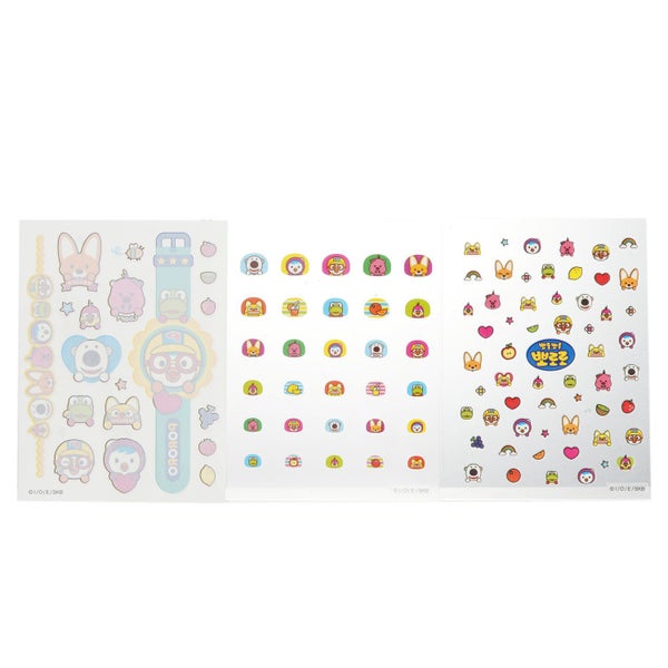 APRIL KOREA - Pororo Nail + Hand Tattoo - # SPR 01 1pc Carousel 2