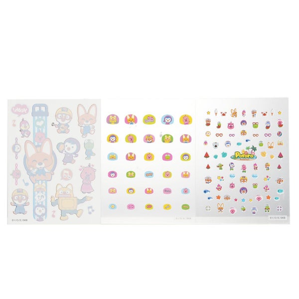 APRIL KOREA - Pororo Nail + Hand Tattoo - # SPR 04 1pc Carousel 2