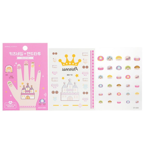 APRIL KOREA - April Nail + Hand Tattoo - # ST-08K 1pc Carousel 1