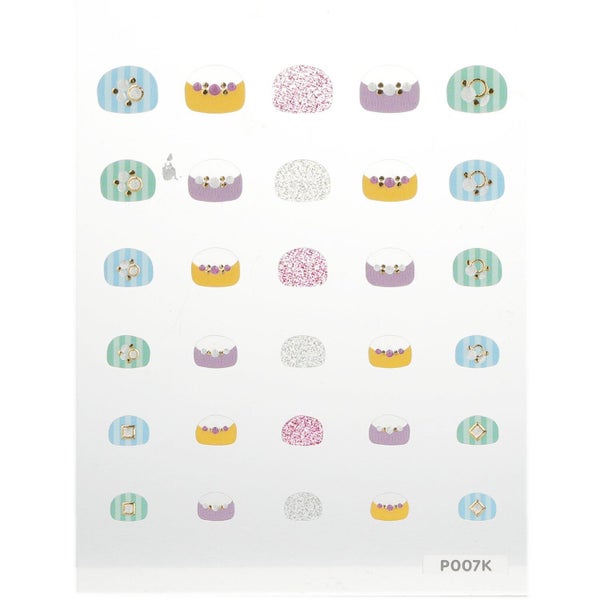 APRIL KOREA - Princess Kids Nail Sticker - # P007K 1pack Carousel 2