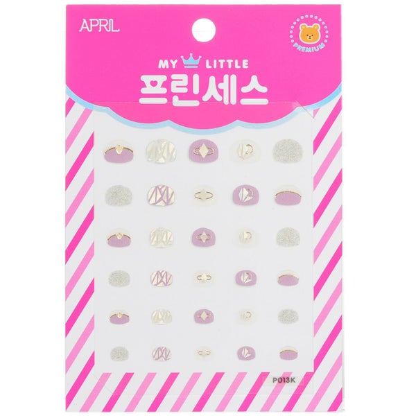 APRIL KOREA - Princess Kids Nail Sticker - # P013K 1pack Carousel 1