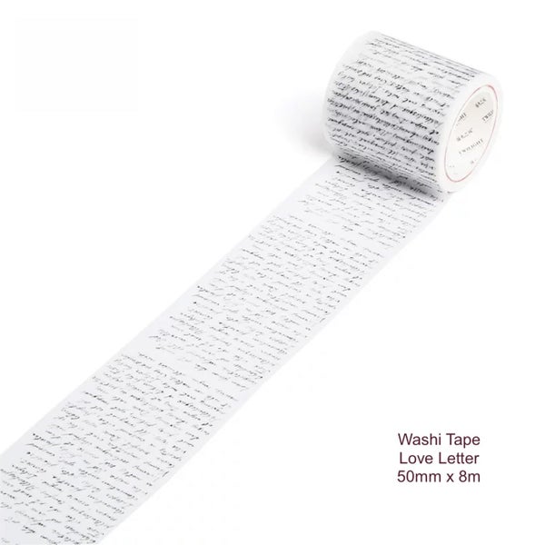 Washi Tape Love Letter - Bullet Journal Scrapbook Diary Decoration gift wrapping Carousel 1
