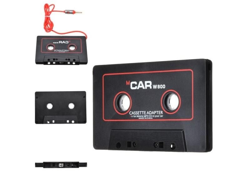 110cm Universal Audio Tape Adapter 3.5mm Jack Plug Black Car Stereo Audio Carousel 2