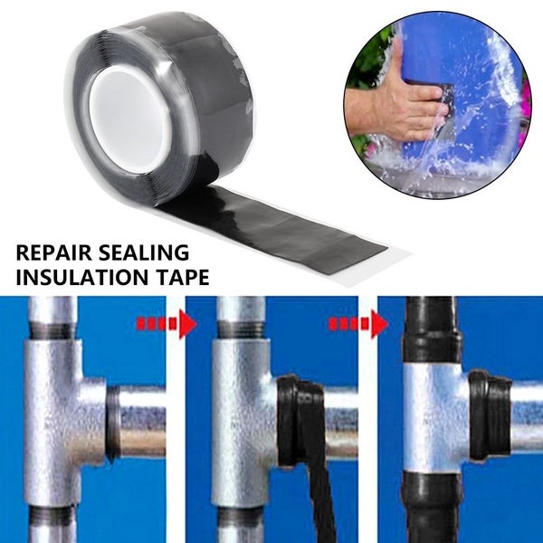 1/ 2/ 5pcs Super Strong Silicone Waterproof Tape Stop Leaks Seal Repair Carousel 2